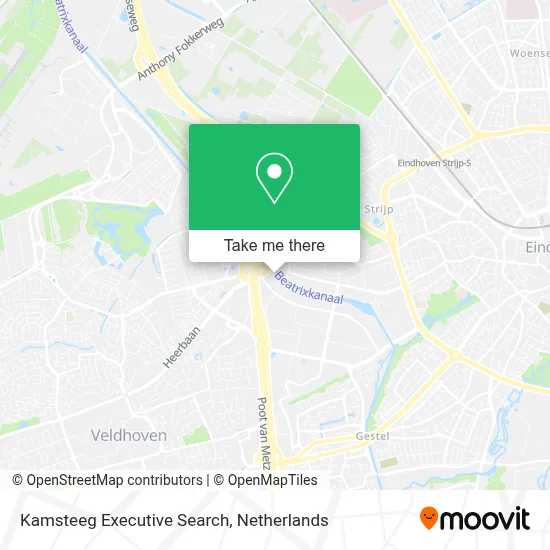 Kamsteeg Executive Search map
