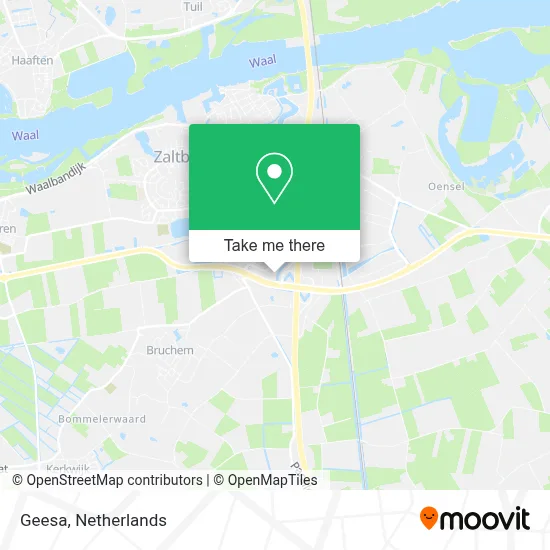 Geesa Karte