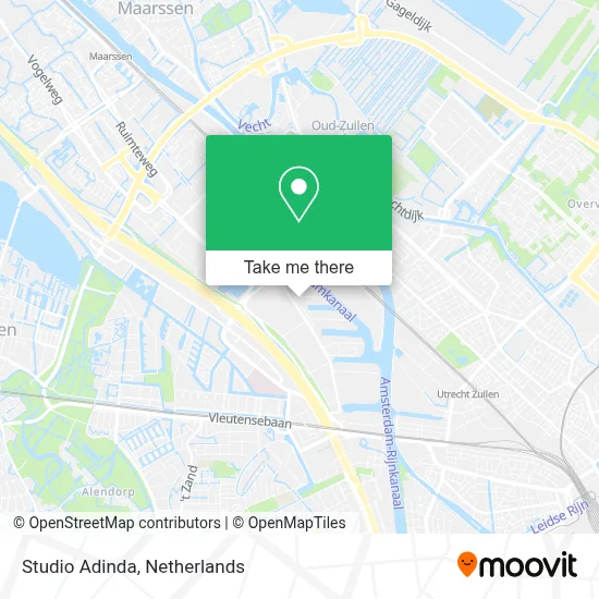 Studio Adinda map
