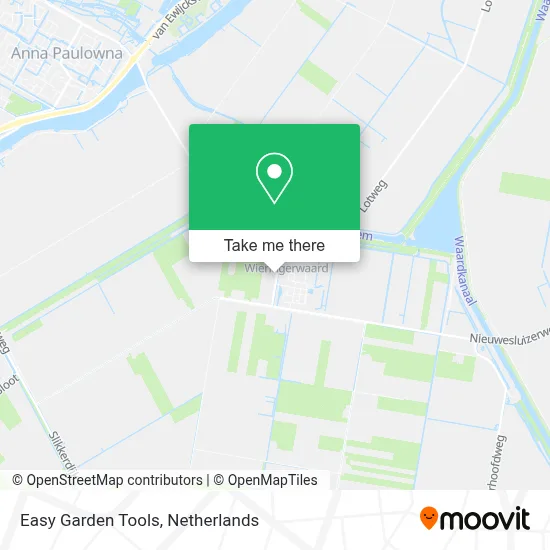 Easy Garden Tools map