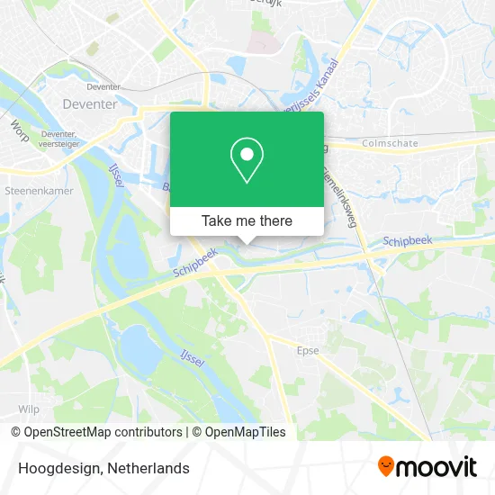 Hoogdesign map