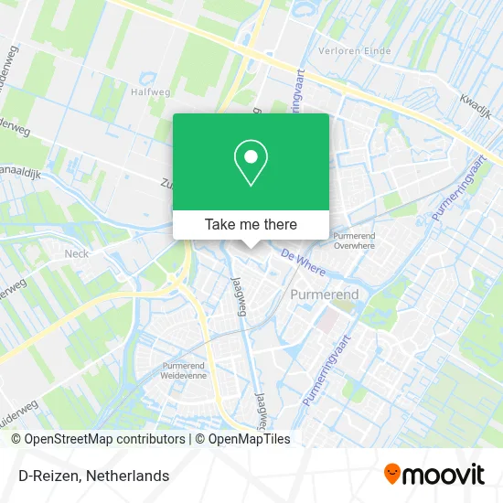 D-Reizen map