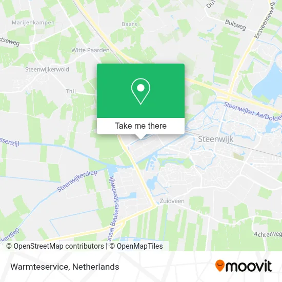 Warmteservice map