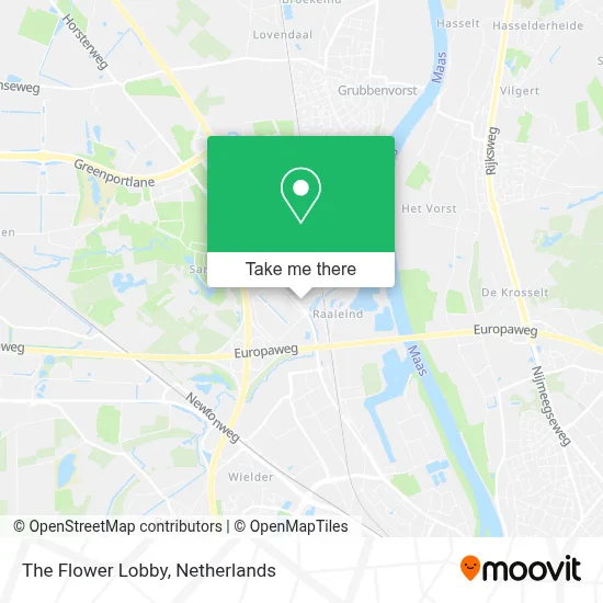 The Flower Lobby map