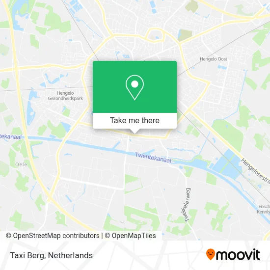 Taxi Berg map