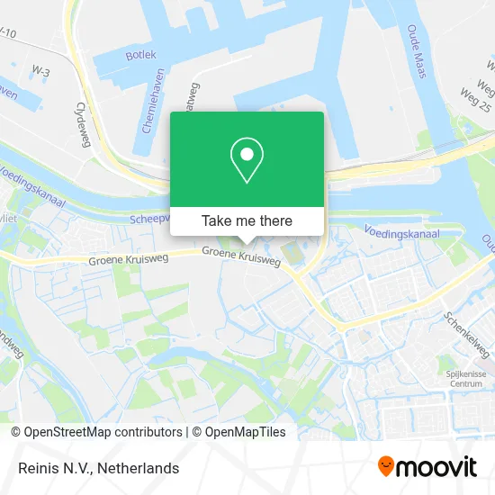 Reinis N.V. map
