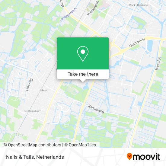 Nails & Tails map