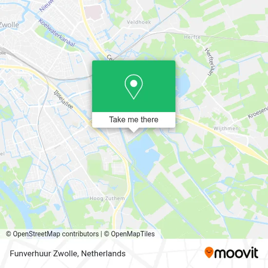 Funverhuur Zwolle map