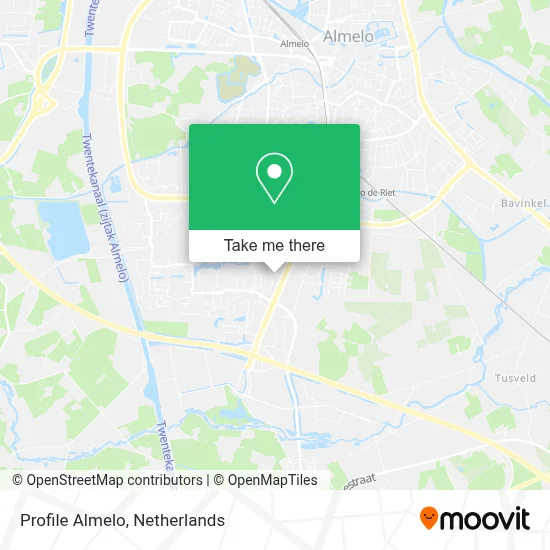 Profile Almelo map