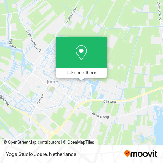 Yoga Studio Joure map