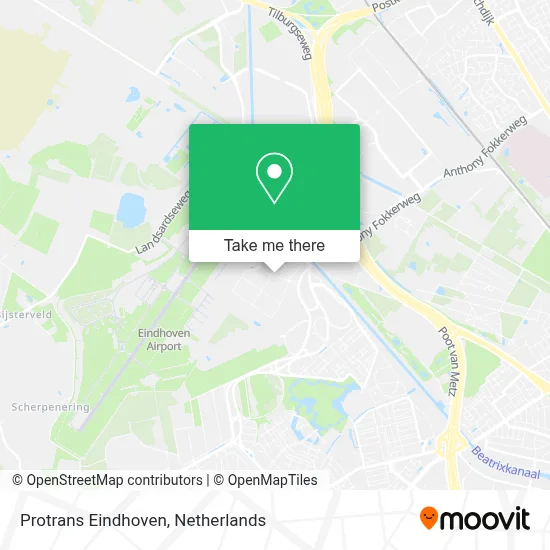 Protrans Eindhoven map