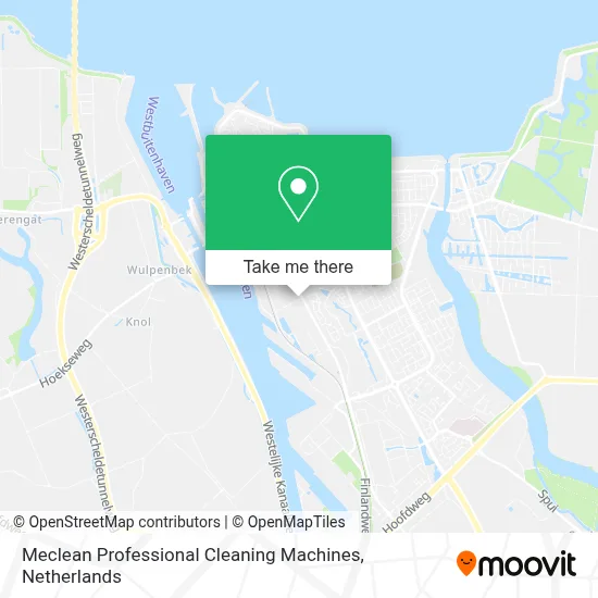 Meclean Professional Cleaning Machines map