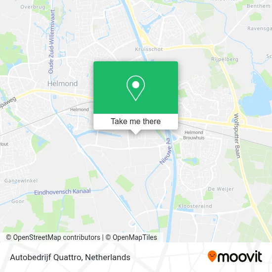 Autobedrijf Quattro map