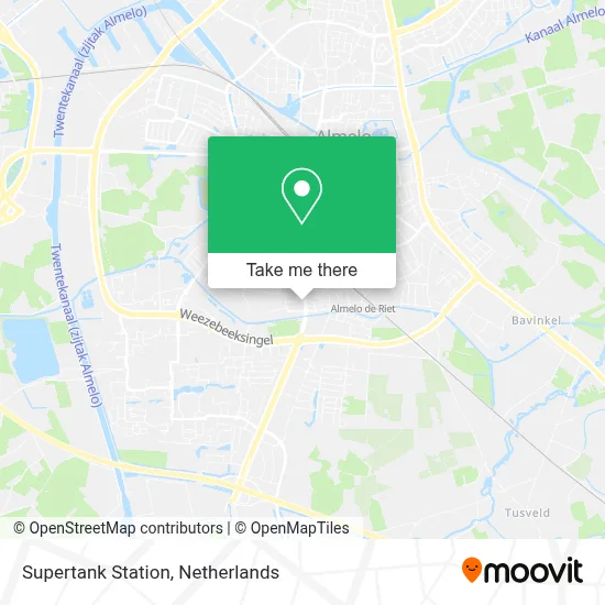 Supertank Station map