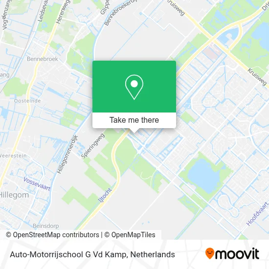 Auto-Motorrijschool G Vd Kamp map