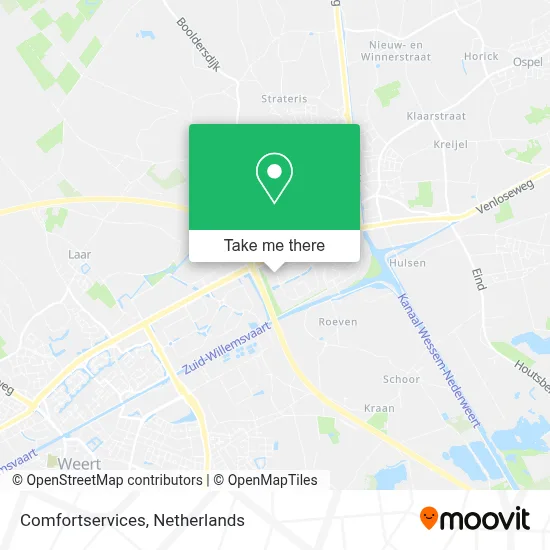 Comfortservices Karte