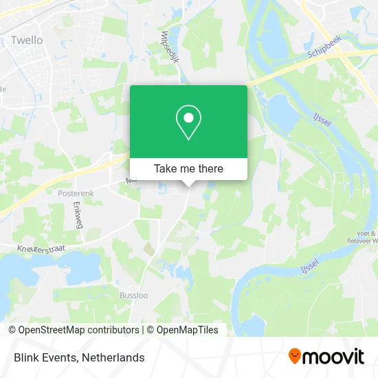 Blink Events map