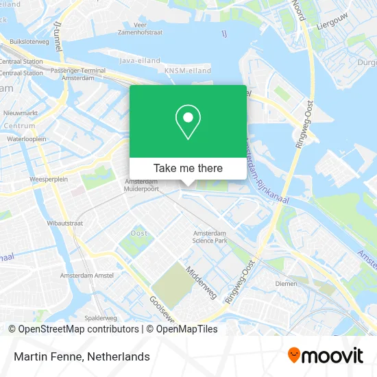 Martin Fenne map