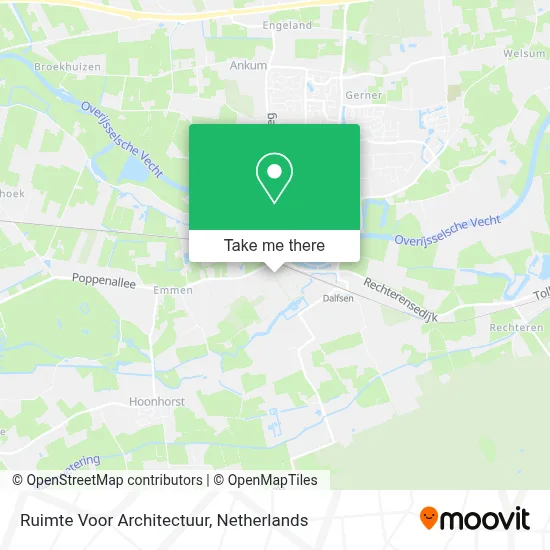 Ruimte Voor Architectuur Karte