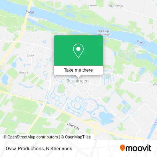 Ovca Productions map