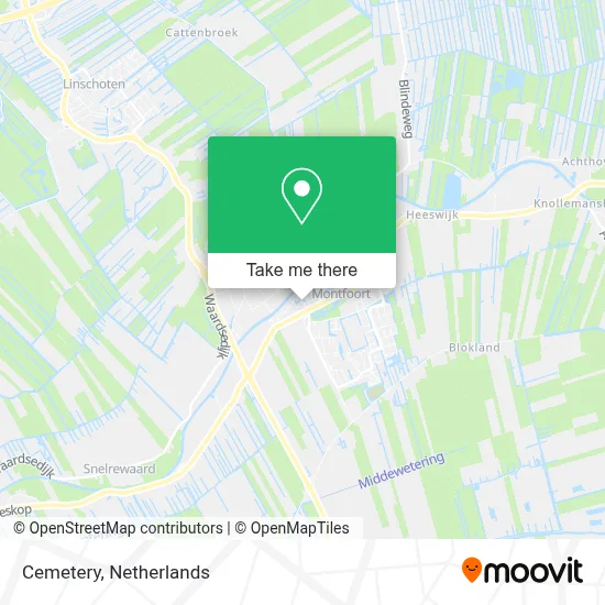 Begraafplaats map