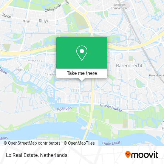 Lx Real Estate map