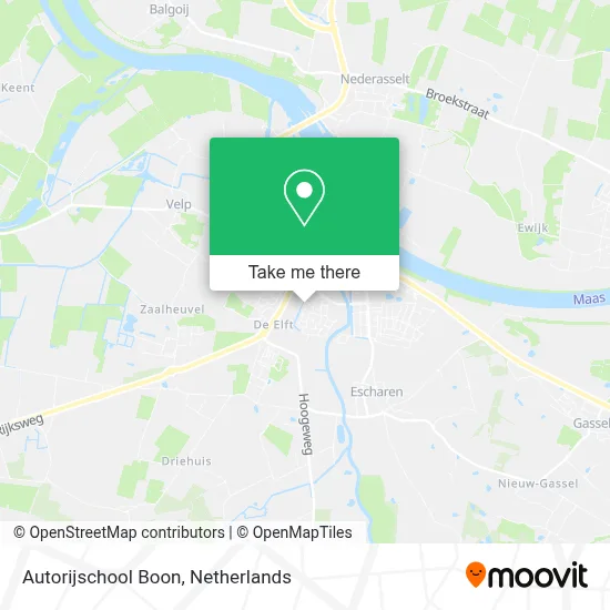 Autorijschool Boon Karte