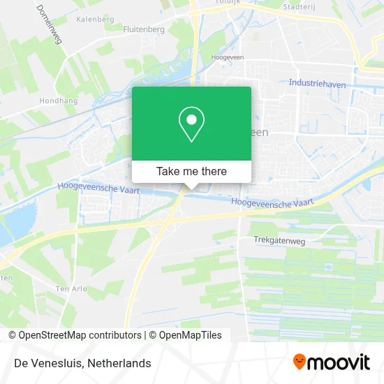 De Venesluis map