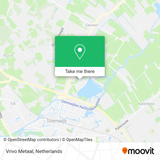 Vrivo Metaal map