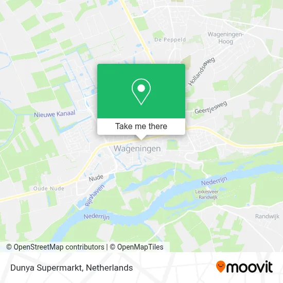 Dunya Supermarkt map
