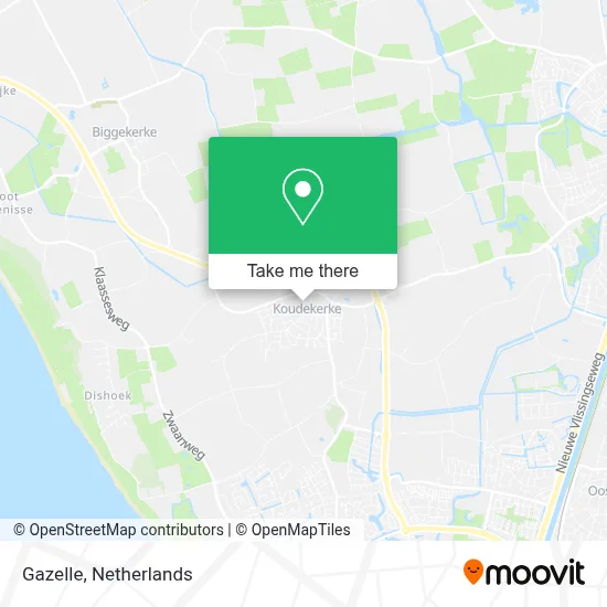 Gazelle map