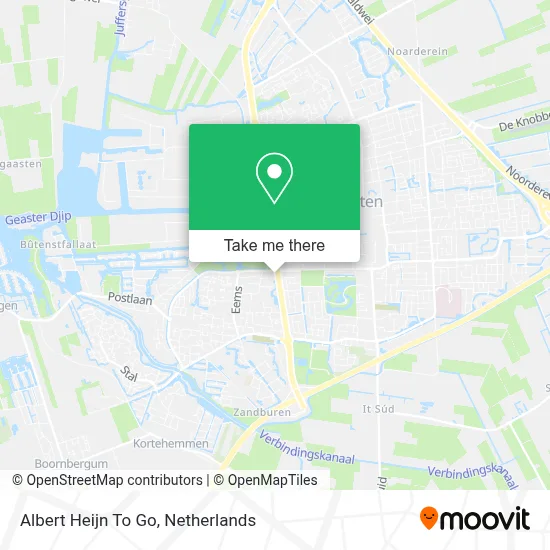 Albert Heijn To Go map