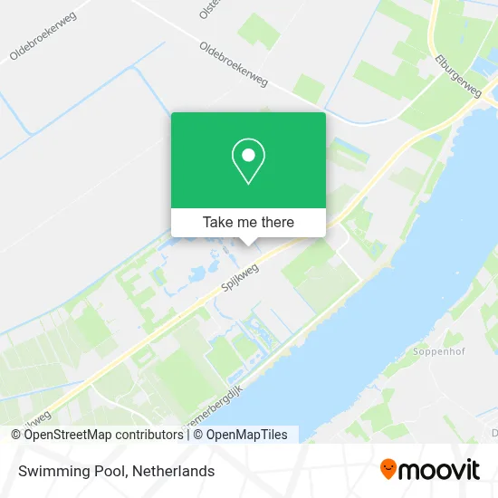 Zwembad map