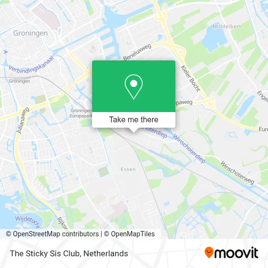 The Sticky Sis Club map