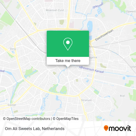 Om Ali Sweets Lab map