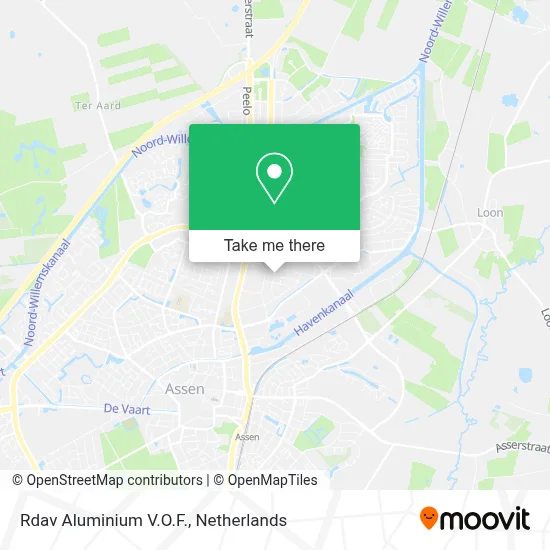 Rdav Aluminium V.O.F. map