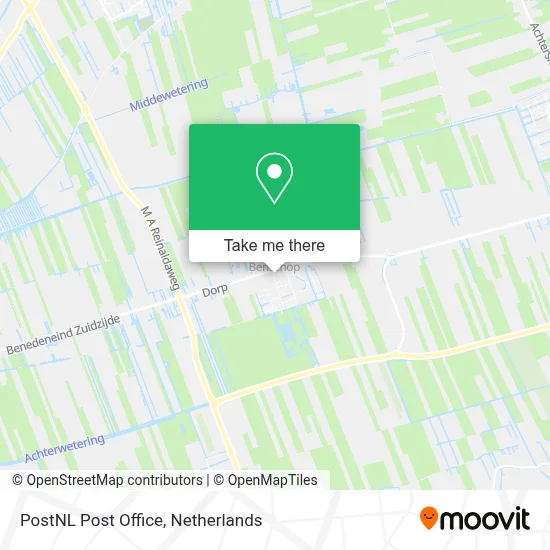 Postnl Postkantoor map