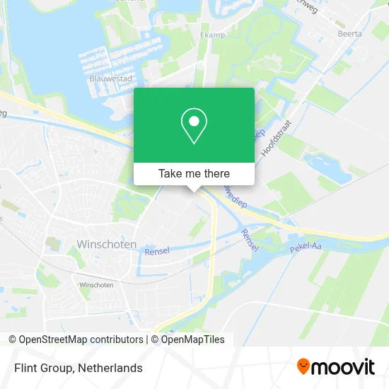 Flint Group map