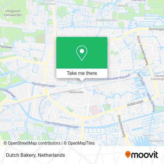 Dutch Bakery map