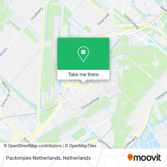 Packimpex Netherlands map