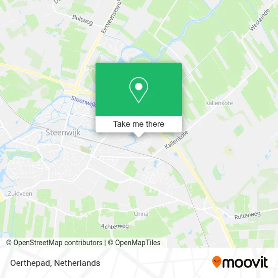 Oerthepad map