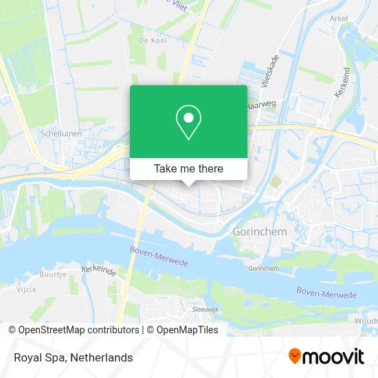 Royal Spa map
