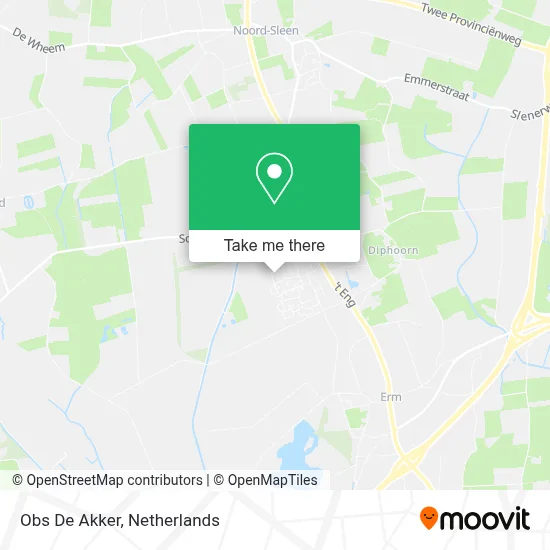 Obs De Akker map