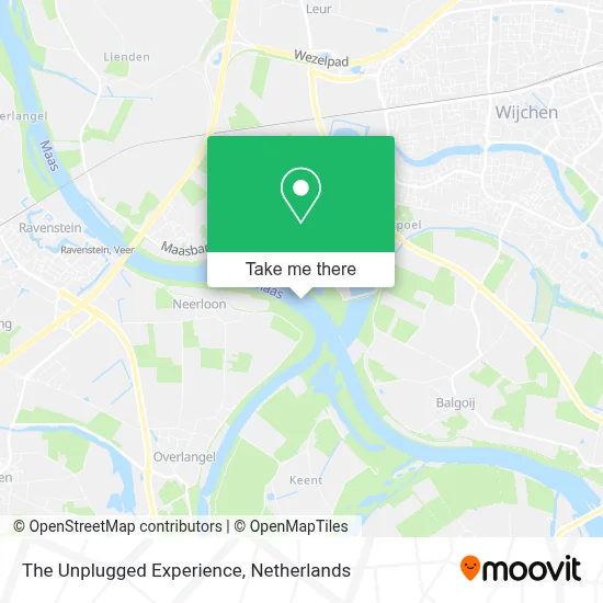 The Unplugged Experience map