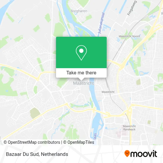 Bazaar Du Sud map