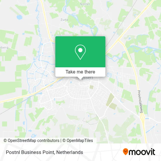 Postnl Business Point map