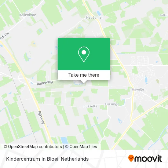 Kindercentrum In Bloei Karte
