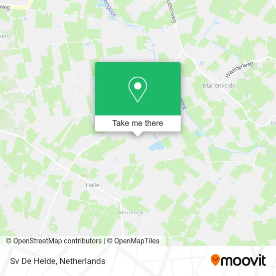 Sv De Heide map