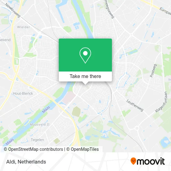 Aldi map
