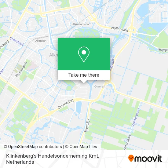Klinkenberg's Handelsonderneming Kmt map